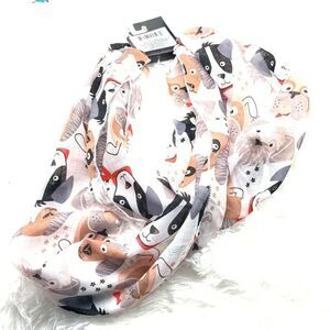 Infinity Scarf - I love puppies!  NWT